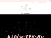Desktop screenshot for aspenlace.com