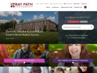 Desktop screenshot for baypath.edu