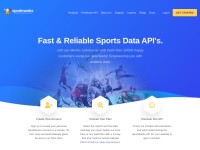 Desktop screenshot for sportmonks.com