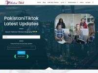 Desktop screenshot for pakistanitiktok.com