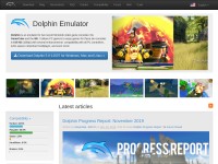 Desktop screenshot for dolphin-emu.org