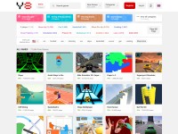Desktop screenshot for y8.com