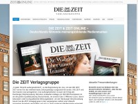 Desktop screenshot for zeit-verlagsgruppe.de