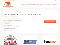 Screenshot of auctionevolution.co.za