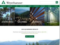Desktop screenshot for weyerhaeuser.com