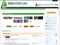 Desktop screenshot for arboristsite.com