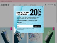 Desktop screenshot for acure.com
