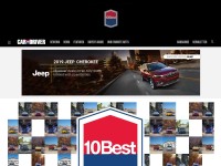Desktop screenshot for caranddriver.com