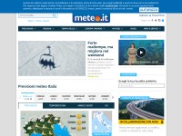 Desktop screenshot for meteo.it
