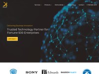 Desktop screenshot for xavor.com
