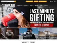 Desktop screenshot for blackriflecoffee.com