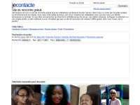 Desktop screenshot for jecontacte.com
