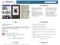 Desktop screenshot for fbreader.org