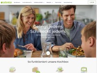 Desktop screenshot for hellofresh.de