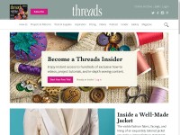 Desktop screenshot for threadsmagazine.com