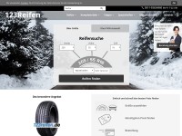 Desktop screenshot for 123reifen.de