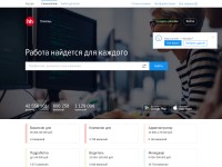 Desktop screenshot for hh.ru