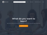 Desktop screenshot for educba.com