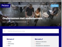 Desktop screenshot for partena-professional.be