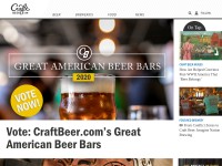 Desktop screenshot for craftbeer.com