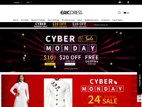 Desktop screenshot for ericdress.com
