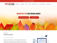 Desktop screenshot for bramptonwebdesign.com