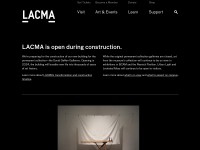 Desktop screenshot for lacma.org