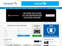Desktop screenshot for carzone.ie
