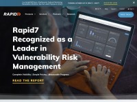 Desktop screenshot for rapid7.com