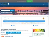 Desktop screenshot for airlinequality.com