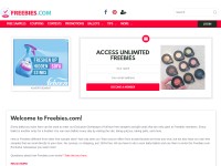 Desktop screenshot for freebies.com