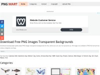 Desktop screenshot for pngmart.com