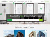 Desktop screenshot for propiedades.com