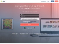Desktop screenshot for qmee.com