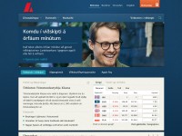 Screenshot of landsbankinn.is