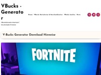 Desktop screenshot for vbucksgenerator.org