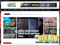 Desktop screenshot for comicsbeat.com