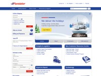 Desktop screenshot for purolator.com
