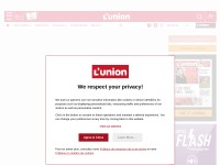 Desktop screenshot for lunion.fr