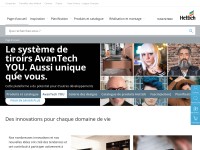 Desktop screenshot for hettich.com