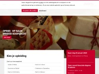 Desktop screenshot for avans.nl
