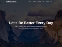 Desktop screenshot for noblestudios.com
