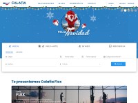 Desktop screenshot for calafiaairlines.com