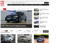 Desktop screenshot for autobild.de