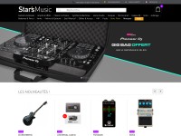 Desktop screenshot for stars-music.fr