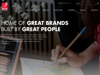 Desktop screenshot for accobrands.com