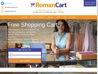 Desktop screenshot for romancart.com