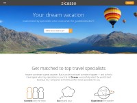 Desktop screenshot for zicasso.com