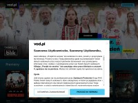 Desktop screenshot for vod.pl