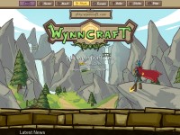 Desktop screenshot for wynncraft.com